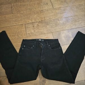 Mens Rsq Black Jeans  slim straight 28x30